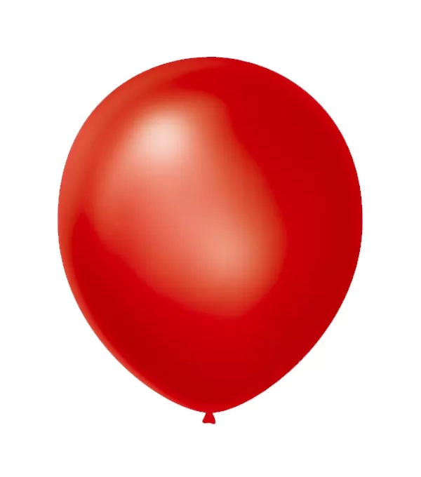 Imagem de capa de BalÃo Cintilante Nº7 Vermelho Pacote Com 50un - SÃo Roque