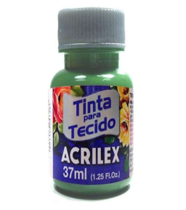 Imagem de capa de Tinta Para Tecido Fosca 37ml Verde Grama - Caixa Com 12 Unid - Acrilex 582