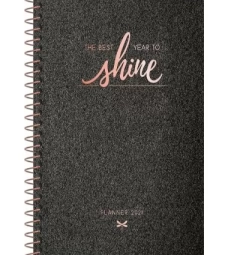 Imagem de capa de Planner Espiral Cambridge Shine 2021 - Tilibra - 304522