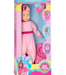 Imagem de capa de Boneca Infantil BebÊ Mania Xixi - Roma - 5330