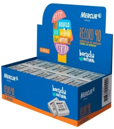 Imagem de capa de Borracha Escolar Record 40 Branca Caixa Com 40 Un - Mercur