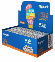 Imagem de capa de Borracha Escolar Record 60 Branca Caixa Com 60 Un - Mercur