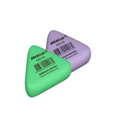 Imagem de capa de  Borracha Color Delta Triangular - Mercur - B01010601009