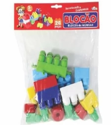 Imagem de capa de Brinq. Educ. Blocao C/24 Pcs