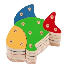 Imagem de capa de Troque E Encaixe As Cores Peixe - Carlu - 1601