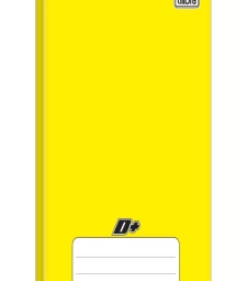 Imagem de capa de Caderno Brochura Capa Dura 1/4 D+ Amarelo 48 Folhas - Tilibra - 116688