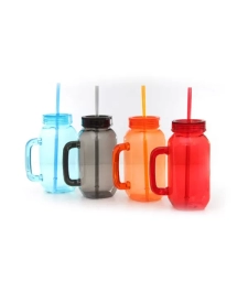 Imagem de capa de Caneca Com Canudo 600ml Cores - Interponte - Hg79007