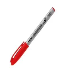 Imagem de capa de Marcador Permanente Para Cd/dvd Vermelho 2.0mm - Pilot