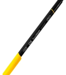 Imagem de capa de Caneta Dual Brush Amarela - Cis - 56.6300