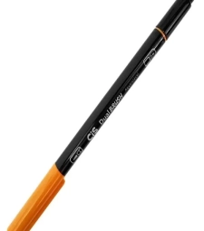 Imagem de capa de Caneta Dual Brush Laranja - Cis - 56.7000