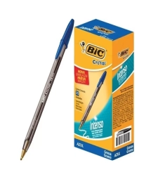 Imagem de capa de Caneta EsferogrÁfica Cristal Bold 1.6mm Azul Caixa Com 25 Un - Bic 