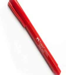 Imagem de capa de Caneta HidrogrÁfica Grip Finepen 0.4mm Vermelho - Faber Castell - Fpgrip/vm    