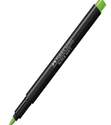 Imagem de capa de Caneta HidrogrÁfica Supersoft Verde - Faber Castell - Hsoft/vd