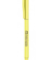 Imagem de capa de Pincel Marca Texto Grifpen Amarelo - Faber Castell - Mt/amzf