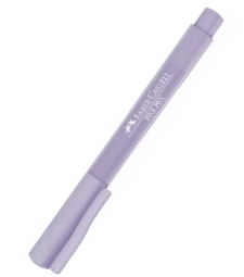 Imagem de capa de Pincel Marca Texto Textliner Pastel Lilas - Faber Castell - Mt/1546di