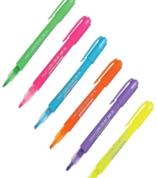 Imagem de capa de Caneta Marca Texto Amarela Lumi Color - Caixa Com 12 Unid - Pilot 200-sl