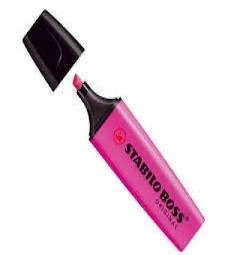 Imagem de capa de Caneta Marca Texto Stabilo Boss Rosa Escuro - Sertic - 114.2500