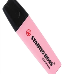 Imagem de capa de Caneta Marca Texto Stabilo Boss Rosa Pastel - Sertic - 52.7900
