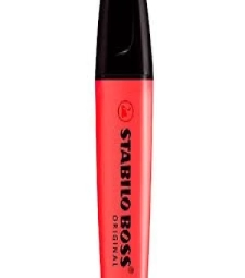 Imagem de capa de Caneta Marca Texto Stabilo Boss Vermelho - Sertic - 114.2800