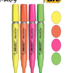Imagem de capa de Caneta Marca Texto Verde Marking - Bic