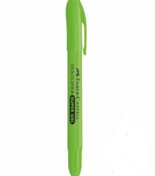 Imagem de capa de Pincel Marca Texto Super Gel Verde - Faber Castell - 155763    