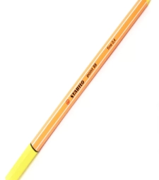 Imagem de capa de Caneta HidrogrÁfica Stabilo Point 88 Amarelo LimÃo 0.4mm - Sertic