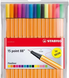 Imagem de capa de Caneta Stabilo Pen 68 Estojo Com 15 Cores - Sertic - 118.5602