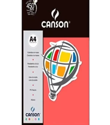 Imagem de capa de Papel 180 G/m² Color Plus Vermelho A4 Com 10 Folhas  - Canson - 66661194