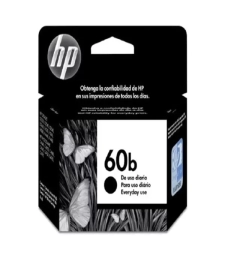 Imagem de capa de Cartucho De Tinta 60b Preto Para Uso DiÁrio 4ml- Hp - Cc636wb