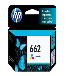 Imagem de capa de Cartucho De Tinta 662 Colorido 2ml - Hp - Cz104ab