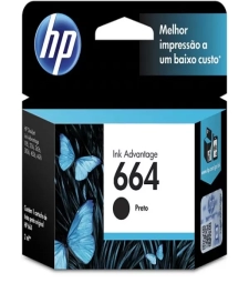 Imagem de capa de Cartucho De Tinta 664 Preto 2ml - Hp - F6v29ab