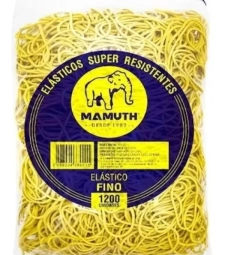 Imagem de capa de ElÁstico LÁtex Nº 18 Amarelo 1kg - Mamuth 