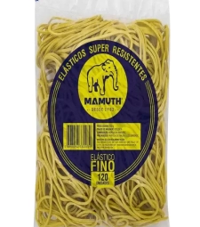 Imagem de capa de ElÁstico LÁtex Nº 18 Amarelo 100g - Mamuth 