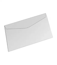 Imagem de capa de Envelope 114 X 229mm Branco - Foroni