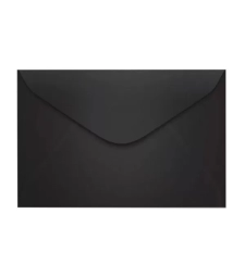 Imagem de capa de Envelope Oficio 114 X 229mm Preto Caixa Com 100 Un - Foroni