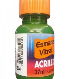 Imagem de capa de Esmalte Vitral 37ml Verde - Acrilex 524