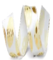 Imagem de capa de Fita Decorativa Aramada Ovos Mrf/our 3cmx9,14m