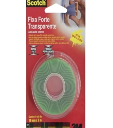 Imagem de capa de Fita Dupla Face Espuma Scotch Fixa Forte 19mm X 2mt - 3m