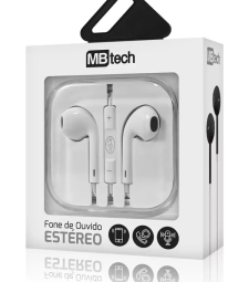 Imagem de capa de Fone De Ouvido P3 Branco - Mbtech - Mb53095