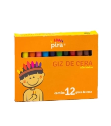 Imagem de capa de GizÃo De Cera Com 12 Cores - Piratininga - 1616