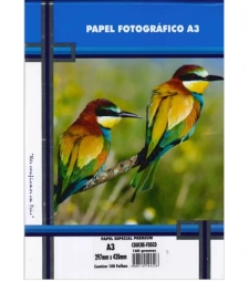 Imagem de capa de Papel FotogrÁfico A3 180g/m² Com 20 Folhas - Masterprint