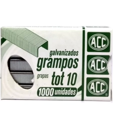 Imagem de capa de Grampo Para Grampeador Tot Galvanizado Com 1000 - Acc