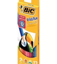 Imagem de capa de LÁpis De Cor 12 Cores Evolution  - Bic