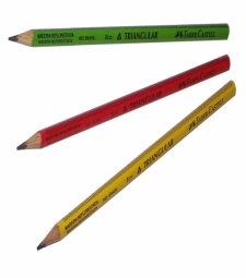 Imagem de capa de LÁpis Preto Nº 02 935 Corpo Triangular Com RÉgua De 15cm - Caixa Com 144 Unid - 