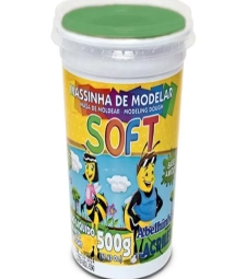 Imagem de capa de Massa De Modelar Soft 500g Verde - Acrilex - 073500101