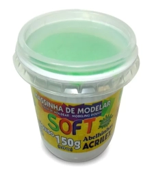 Imagem de capa de Massa De Modelar Soft 150g Verde - Acrilex - 073150101  