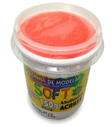 Imagem de capa de Massa De Modelar Soft 150g Vermelho - Acrilex - 073150103