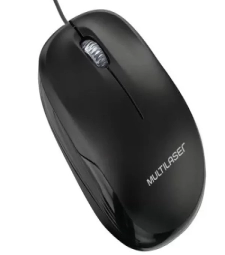 Imagem de capa de Mouse Com Fio Box Preto Usb - Multilaser - Mo255