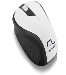 Imagem de capa de Mouse Usb S/ Fio Preto E Branco 2.4ghz Mo216