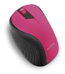 Imagem de capa de Mouse Sem Fio 1200 Dpi Preto/rosa Usb - Multilaser - Mo214